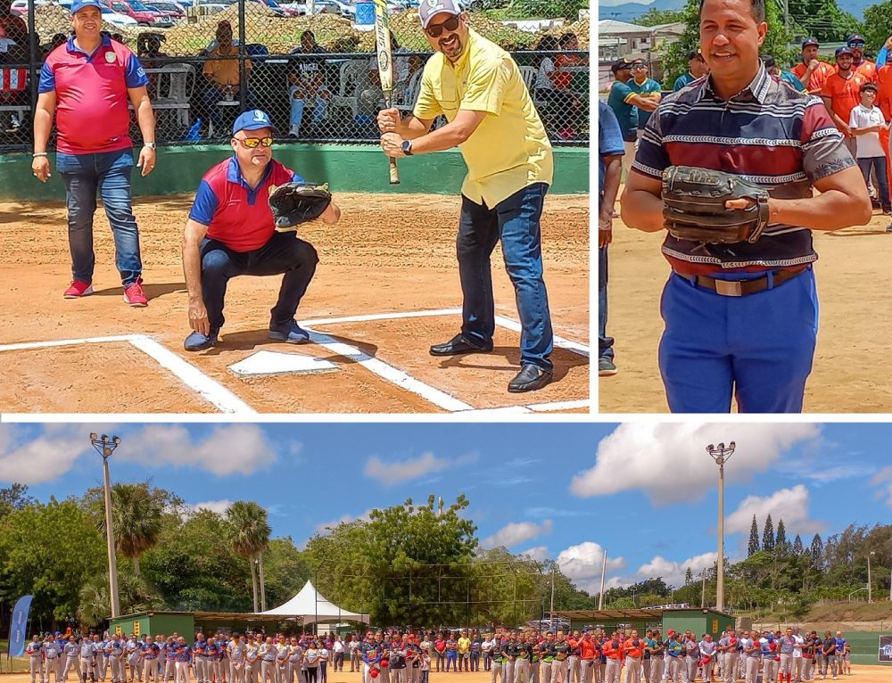 Con más de 200 jugadores en 14 equipos Santiago Country Club inaugura softbol navideño